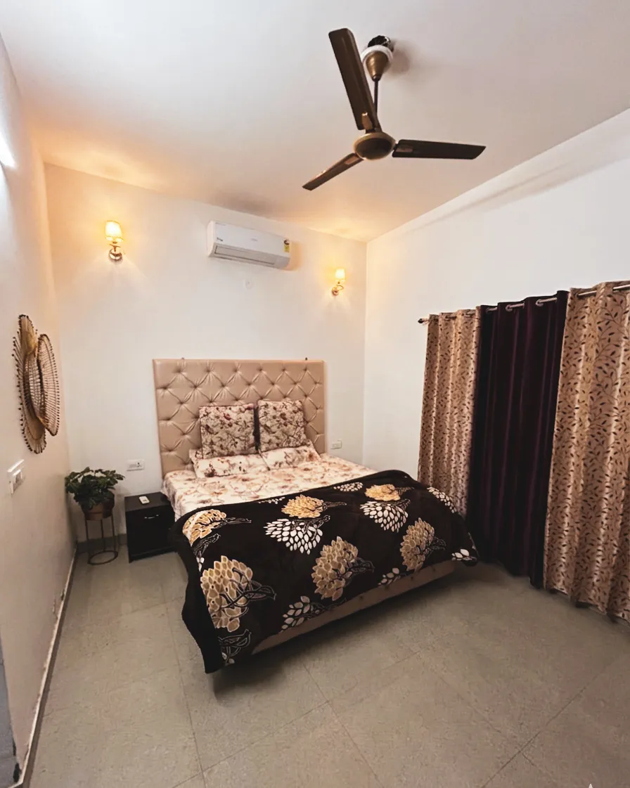 Luxurious bedroom at Kudrat Villa